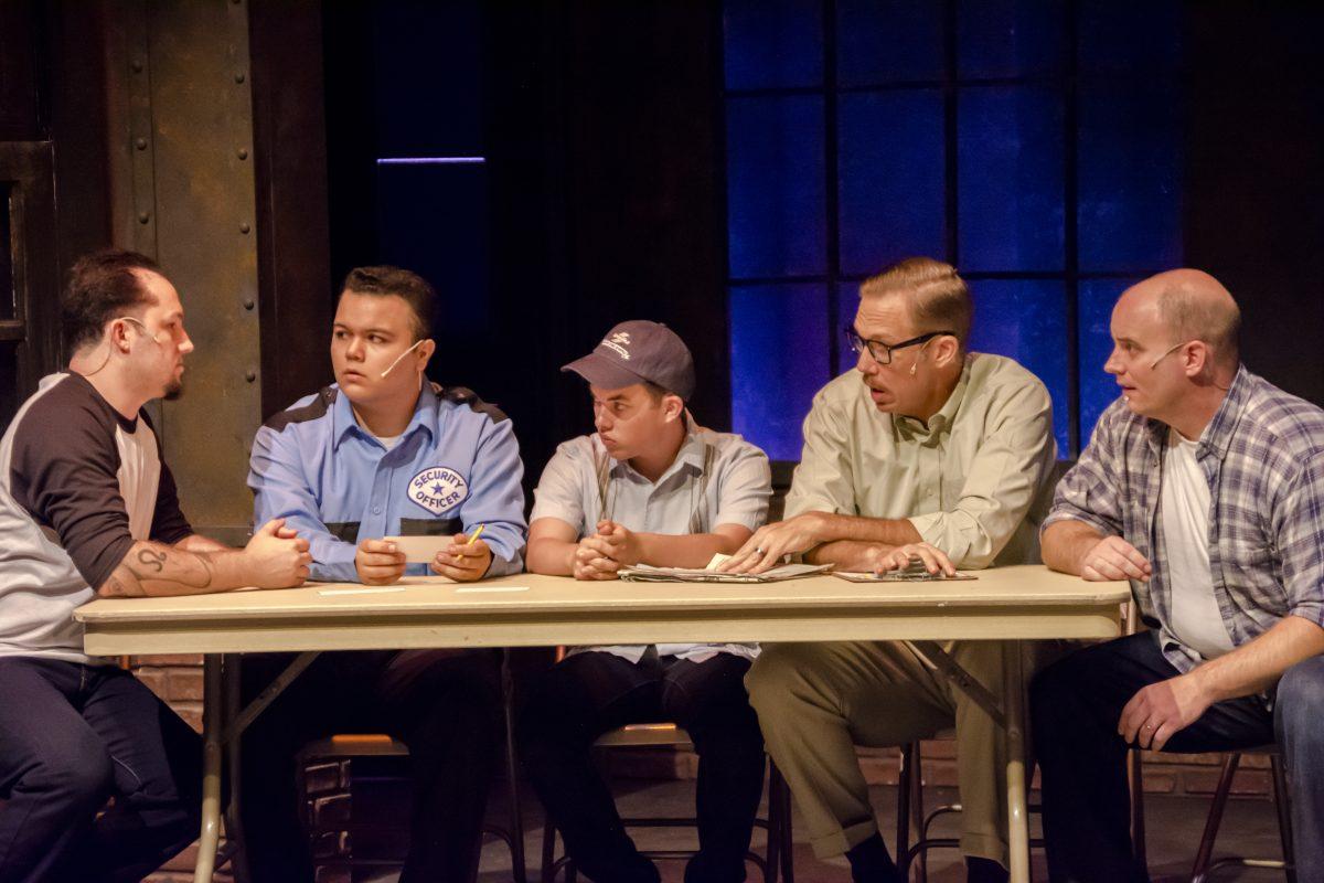 StageWorks Fresno offers a robust and meaningful production of the steelworker-stripping comedy
