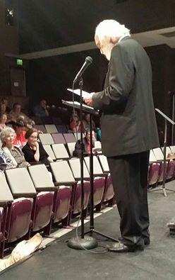 Bob and dog admirer at concert!