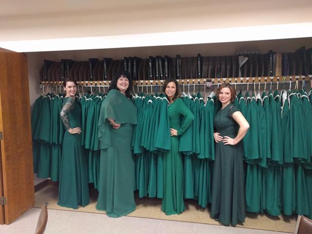 Women's choral ensemble celebrates with a concert titled 'Blue Skies and Broadway'