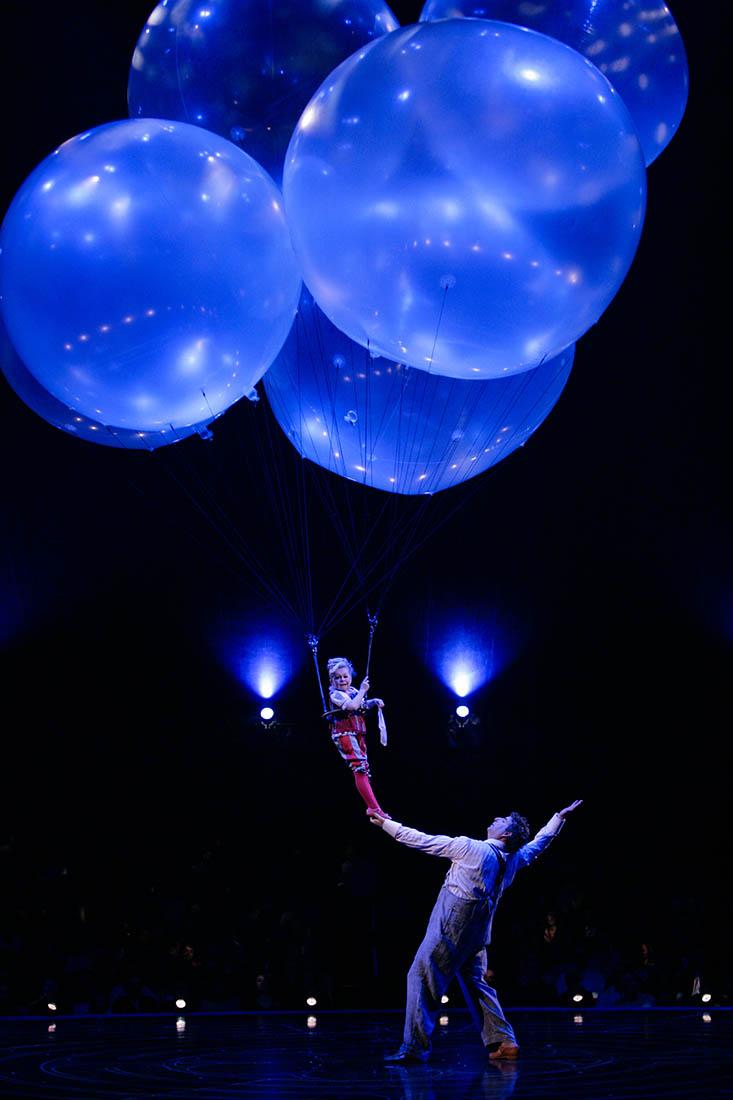 Helium dance in Cirque du Soleil's 'Corteo.'