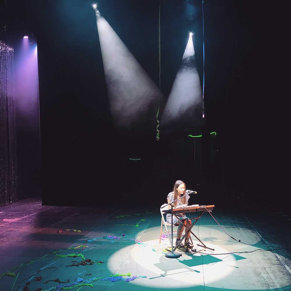 Clara Billington performs at "CMT's Got Talent."