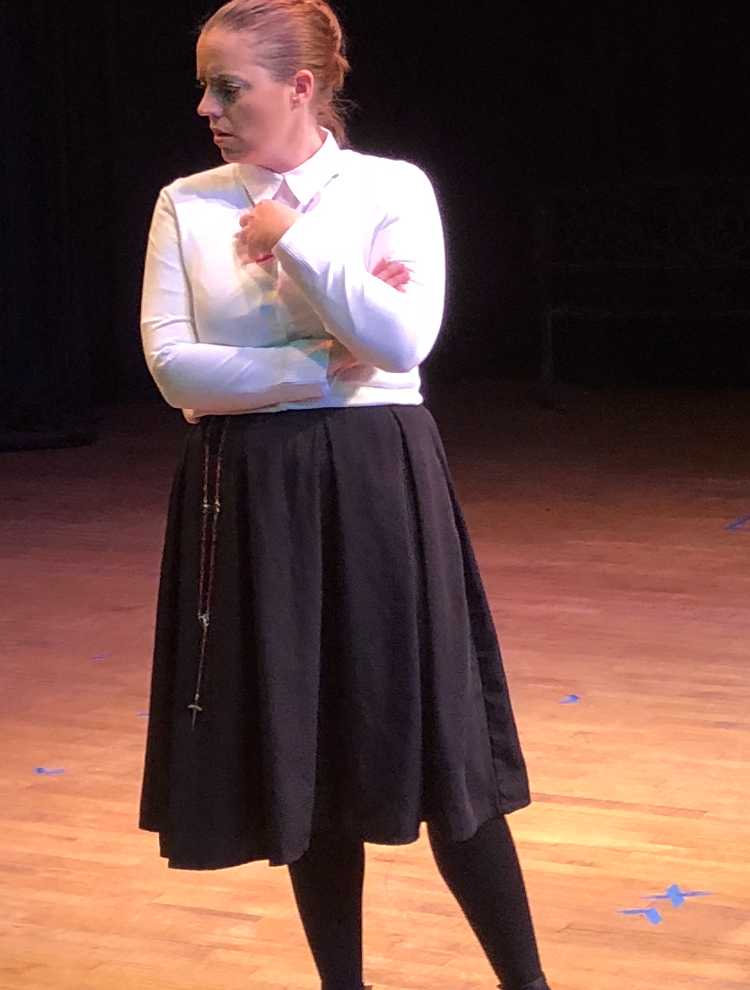 Renee Newlove plays Isabella in 'Measure for Measure' for Woodward Shakespeare Festival.