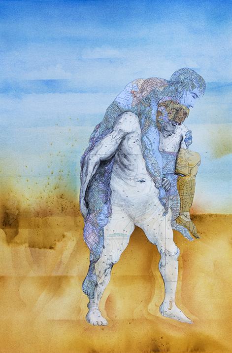 For Robert Weibel, a map of a world where people carry each other