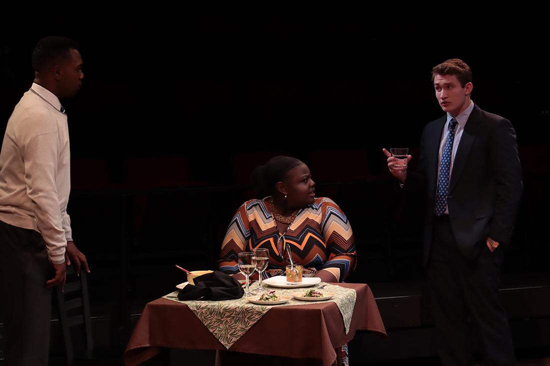 Review: A heavy message, and some wonderful acting, in Fresno State's memorable 'Fat Pig'