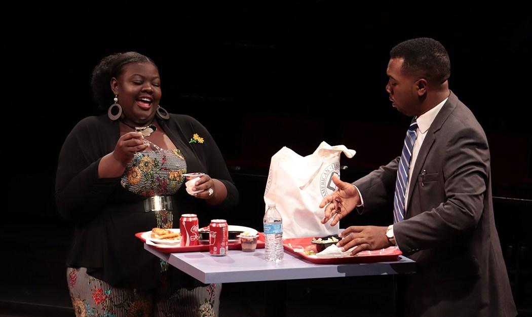 Mr. Haynie (and Ms. Andrews) will go to Washington for national theater festival