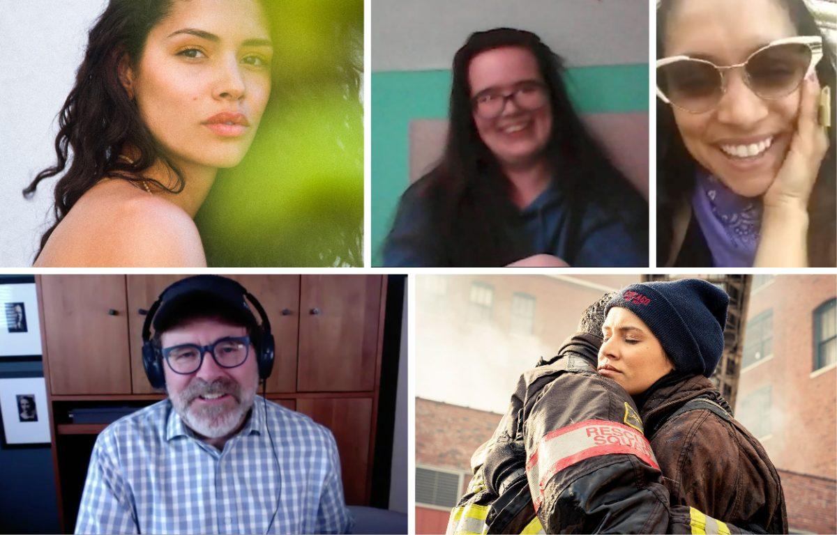 Backstage (Zoom) visit: 'Chicago Fire' star Miranda Rae Mayo meets Sophie, from Scotland