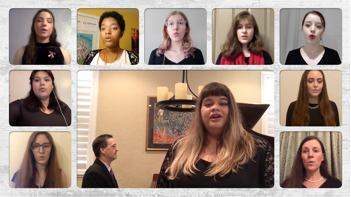 These 'Lessons and Carols' at Fresno Pacific are streaming instead of live, but the joyful message is the same