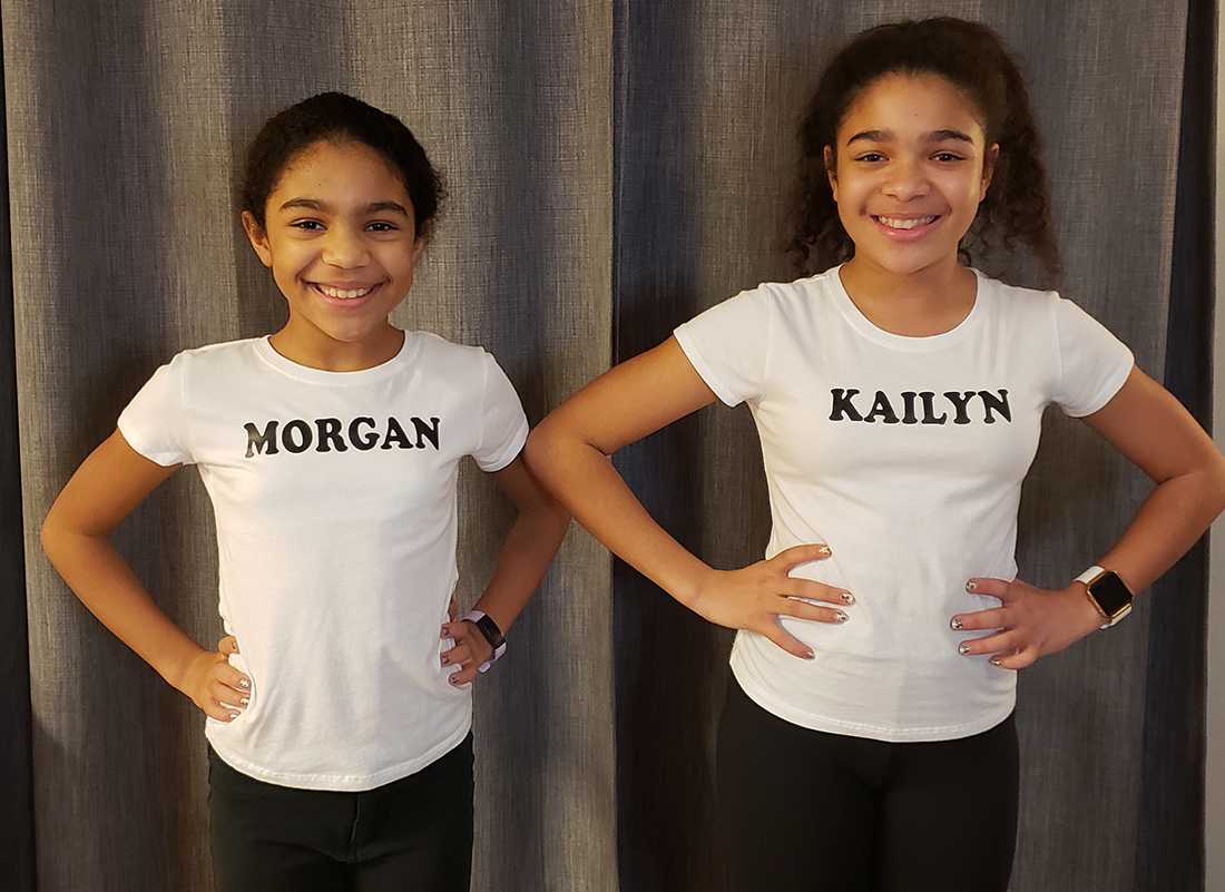 VIDEO interview: Kailyn and Morgan Sanders dance and sing in Junior Company Foundation's holiday cabaret