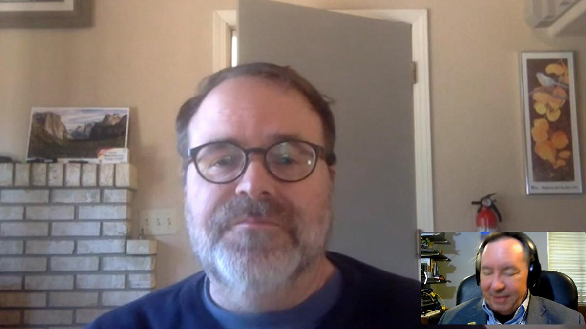 I'm the one who gets interviewed this time, thanks to Tony Imperatrice's video podcast, 'Other Stages'