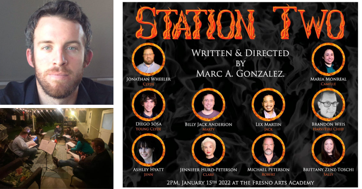 In 'Station Two,' Marc A. Gonzalez turns up on the heat on his memories of Fresno City firefighting academy