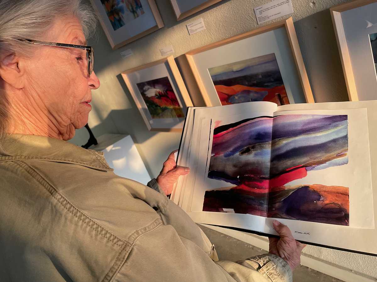 For Elaine Lynn, a new ArtHop show brings back old memories of New Zealand's unforgettable coast