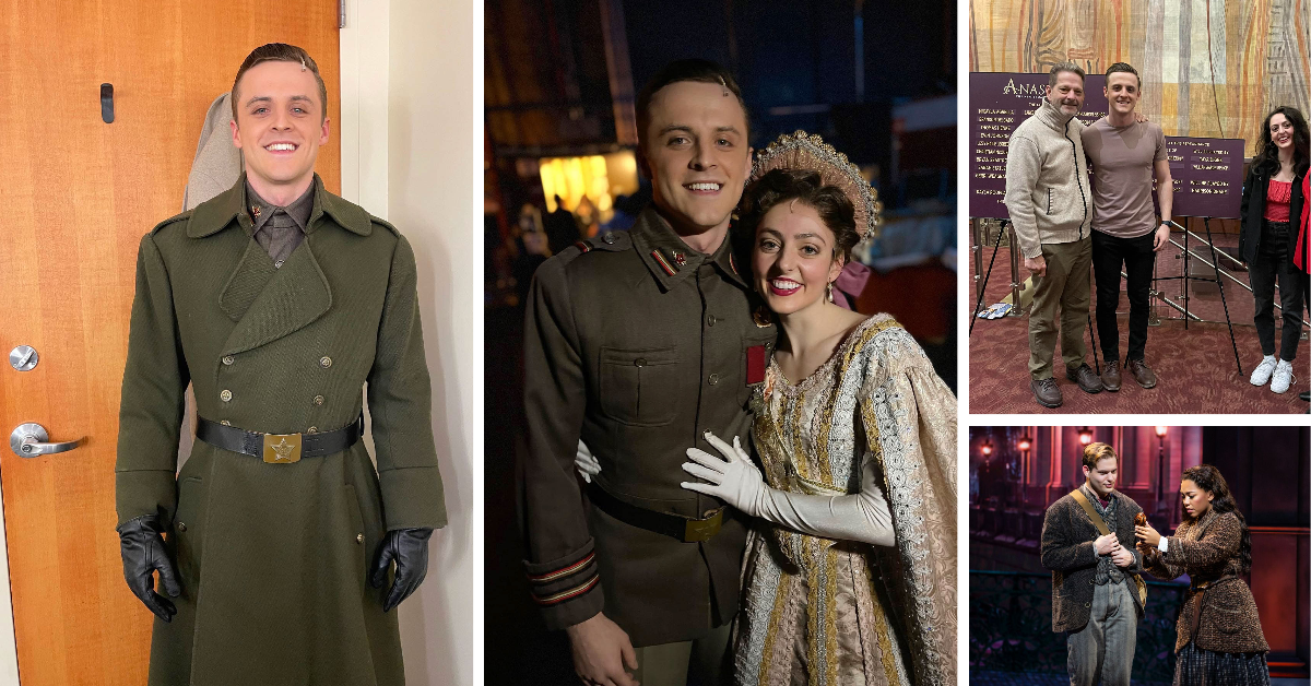 THEATER REVIEW: On Tuesday night of 'Anastasia,' it was the hometown boy's show all the way