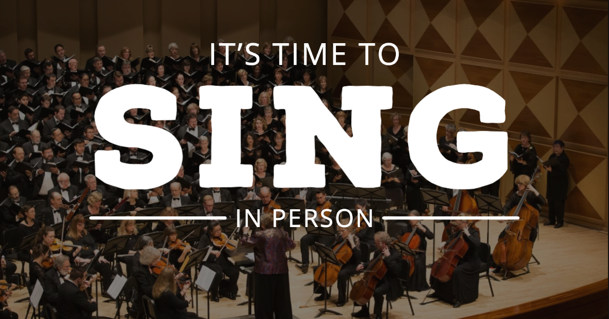 Why is the Fresno Master Chorale so excited about returning to full-concert form? Ask Alan Peters, who has been singing for 80 years.