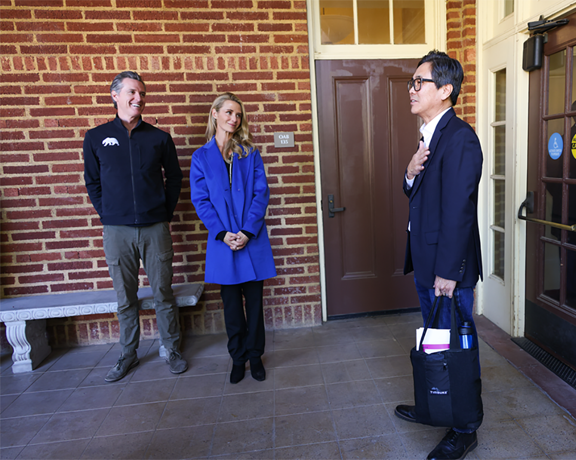 Introducing California's new poet laureate: Fresno's Lee Herrick gets a surprise visit with the news from Gov. Newsom himself
