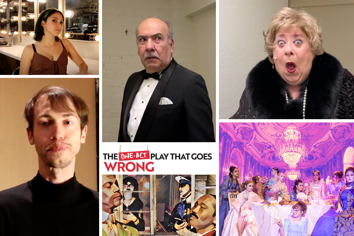 Weekend theater roundup: Final performances for 'The One-Act Play That Goes Wrong.' Plus: Happy openings to 'Rumors' and 'Cinderella.'